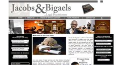 Desktop Screenshot of jacobsandbigaels.com